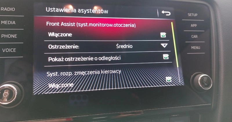 Skoda Octavia cena 98000 przebieg: 60632, rok produkcji 2019 z Brzozów małe 667